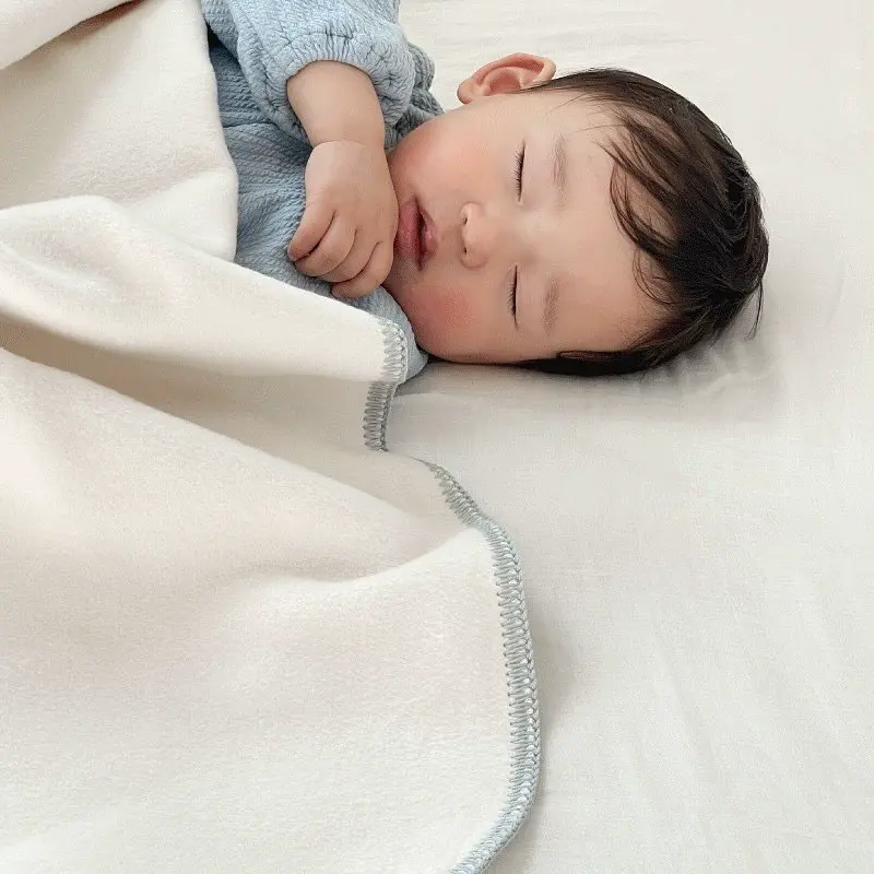 心地よい暖かさの綿毛布ブランケット- ベビー服・出産準備は日本製の