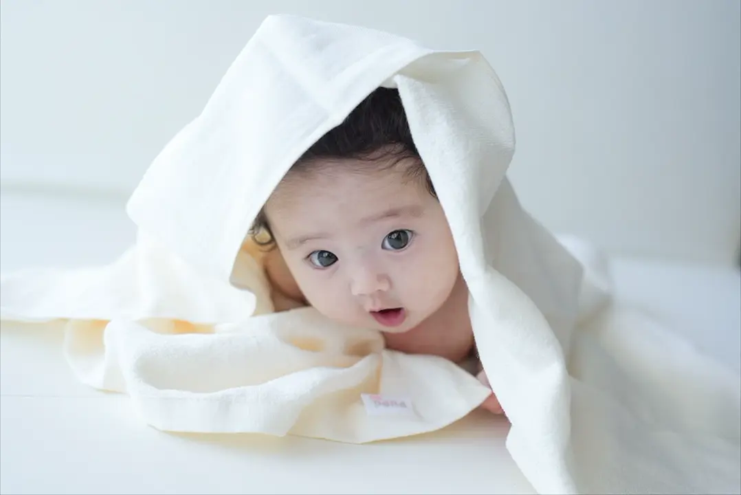 表ガーゼのベビーバスタオル[70×120][日本製]- ベビー服・出産準備は