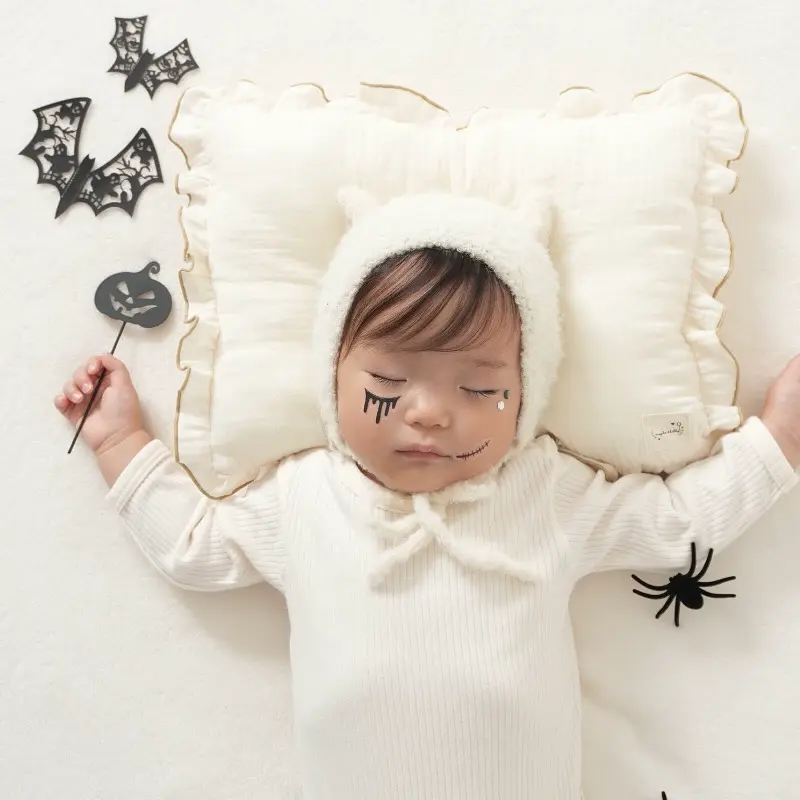 つけ襟風スタイ- 日本製の新生児肌着・ベビー服・ベビーアイテム PUPO