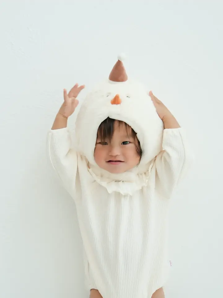 つけ襟風スタイ- 日本製の新生児肌着・ベビー服・ベビーアイテム PUPO