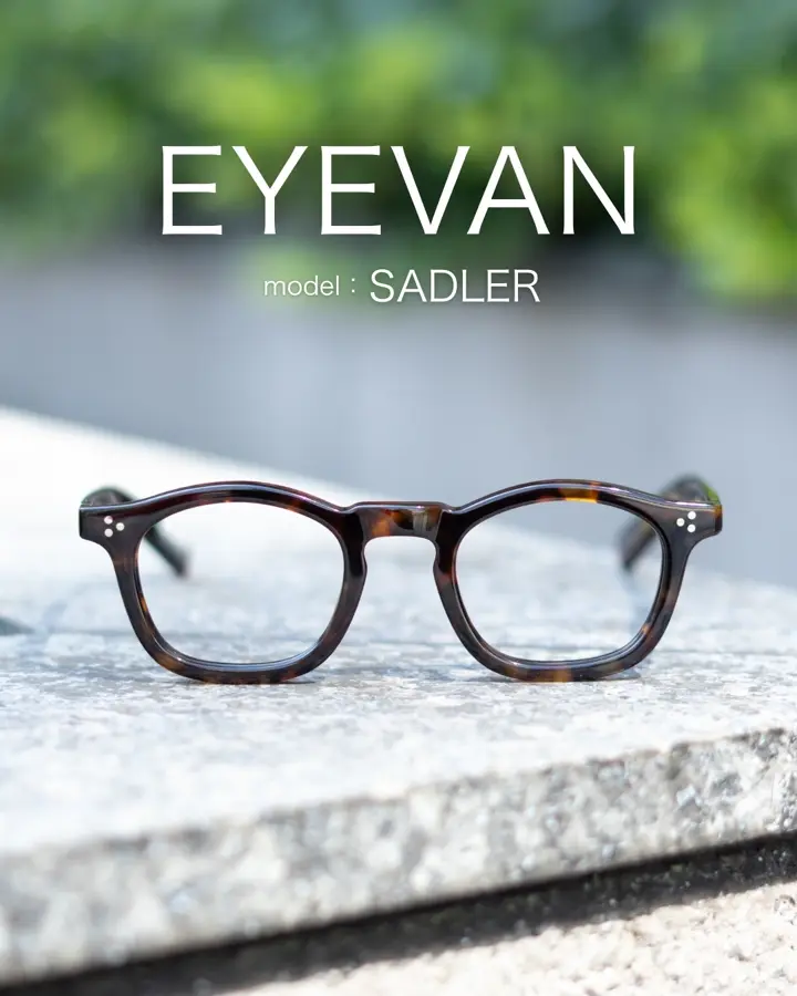 EYEVAN SADLER 25%グレーレンズ付 EYEVAN＜アイヴァン＞Sadler narrow