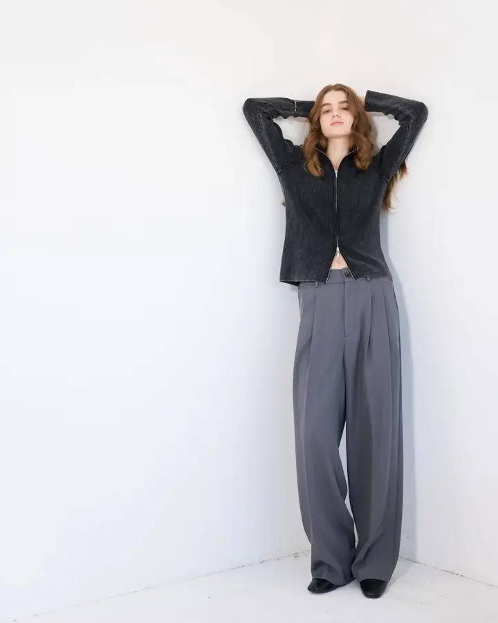 Wジップリブハイネックカーデ｜abahouse mavie / アバハウス マヴィ