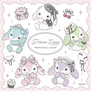 ぽてうさろっぴー×LAFARY》ステッカー- LAFARY ONLINE