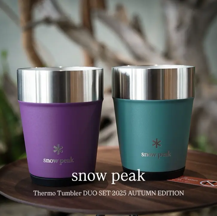 スノーピーク 雪峰祭 サーモタンブラー 360 DUO SET EDITION snow peak スノーピーク 2025雪峰祭 秋 サーモタンブラー360 DUO