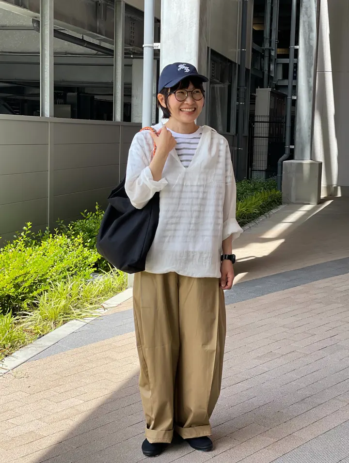 mizuiro ind(ミズイロインド) tuck cocoon slacks タックコクーン