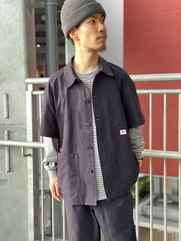 ◇DANTON(ダントン) DotAir SHORT SLEEVE COVERALLS ドットエアー