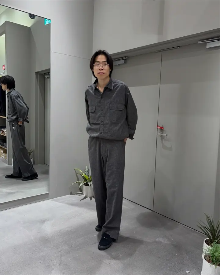 N.HOOLYWOOD(エヌハリウッド)×BIG MAC (ビックマック)BLACK CHAMBRAY
