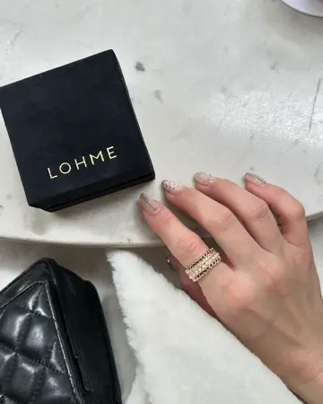 Bijoux Pearl Chain Ring | おしゃれな指輪 - LOHME ONLINE STORE