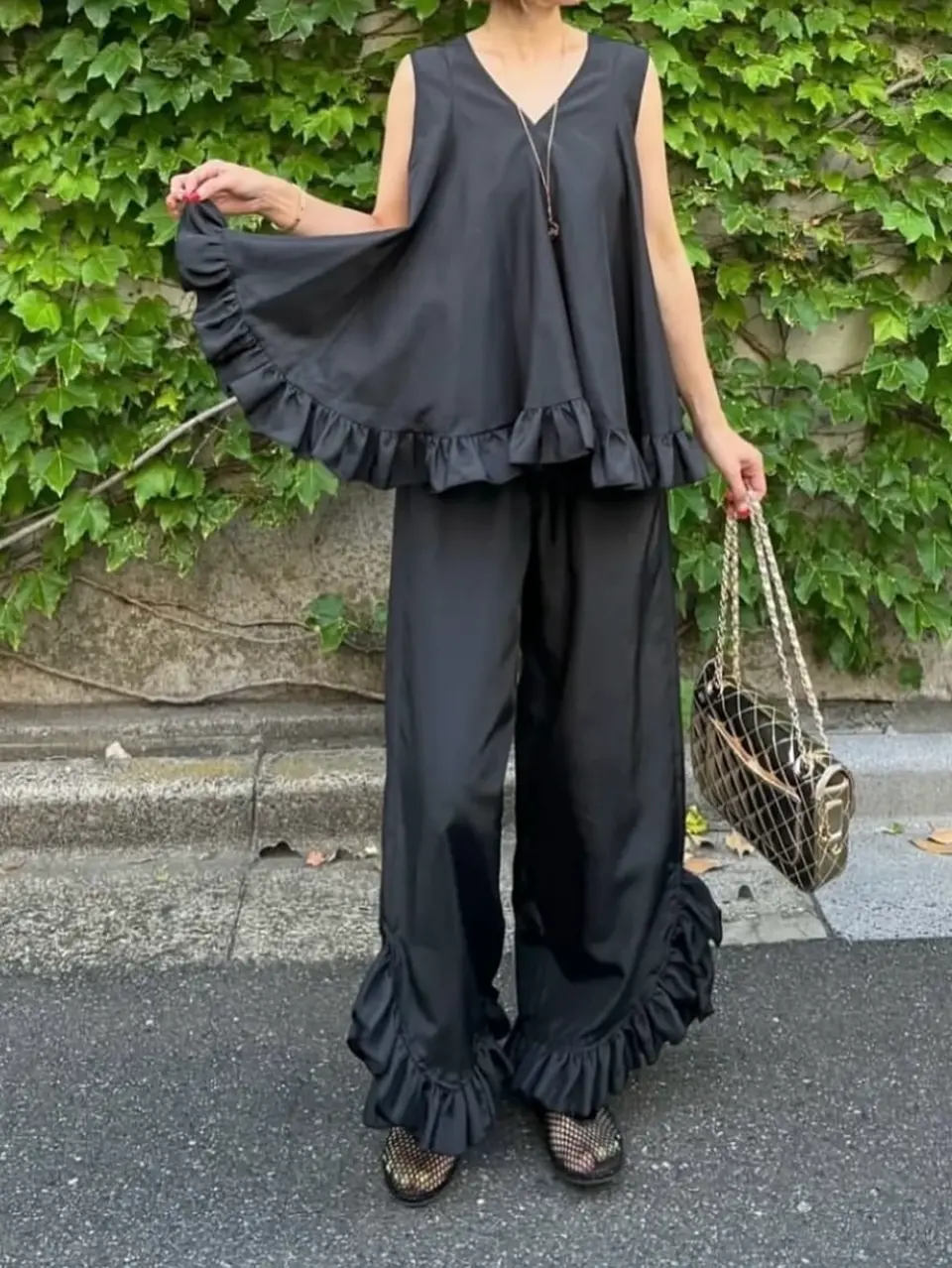 cygne フリルAライントップス 新品☆ cygneフリルAライントップス Ginette シーニュ - メルカリ