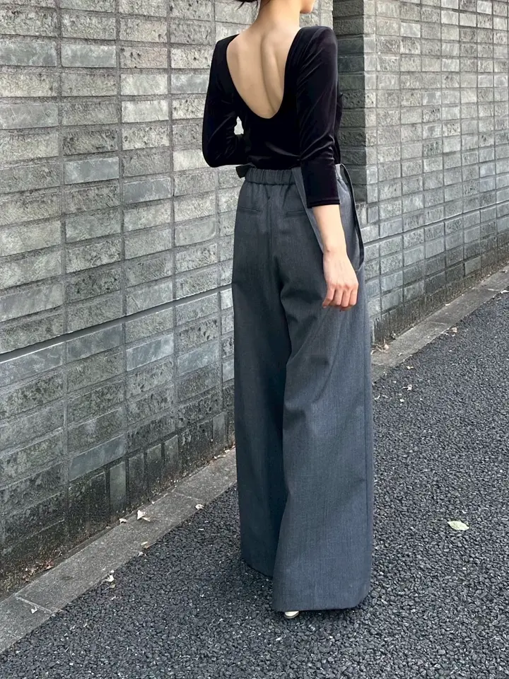 シーニュcygne Moss サスペンダーパンツNavy 小柄丈直済 シーニュcygne Moss サスペンダーパンツNavy 小柄丈直済 - メルカリ