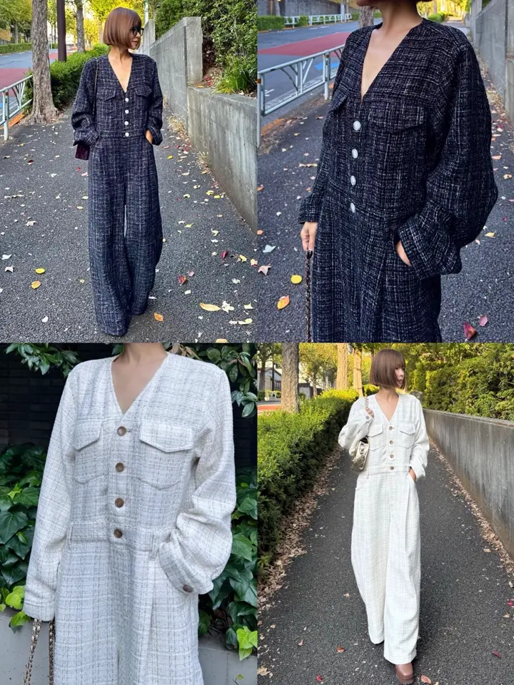 ツイードオールインワン Rozenn｜Cygne(シーニュ) 公式サイト