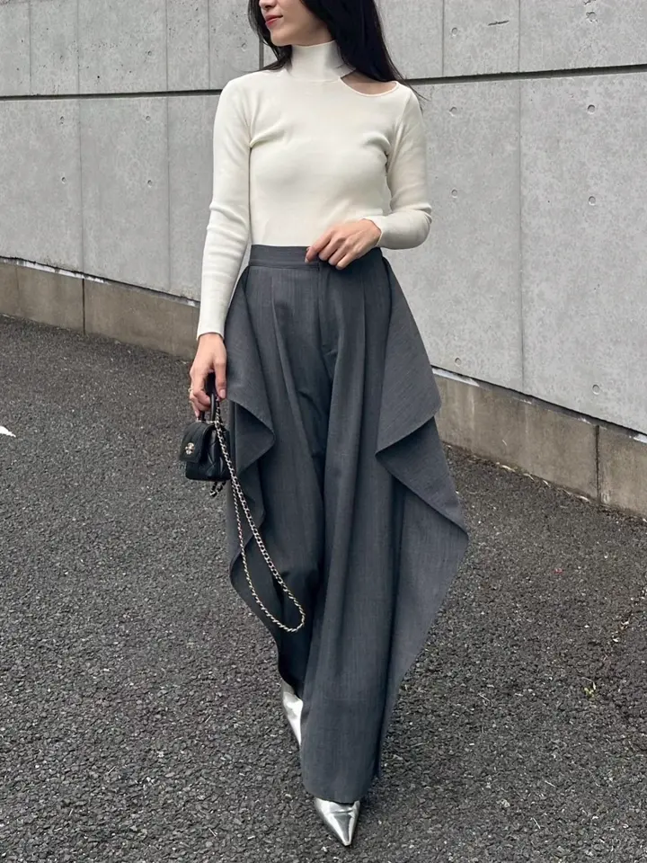 ワンショルダーオープンニット elle｜Cygne(シーニュ) 公式サイト