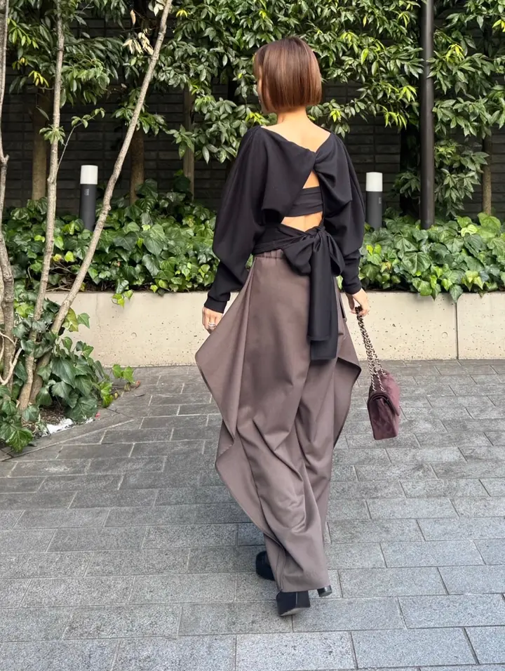 バックオープンリボントップス Come｜Cygne(シーニュ) 公式サイト