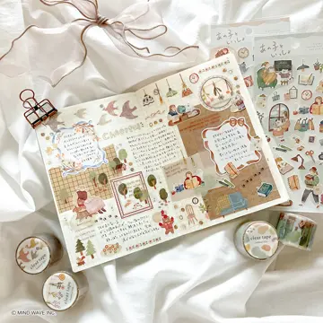 クリアテープ 30mm幅 hokkori life トリ | マインドウェイブオンライン