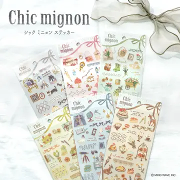シックミニョンステッカー stationery | マインドウェイブ