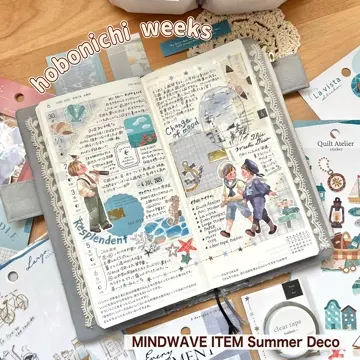 クリアテープ 7mm幅 箔押し hokkori hoshi | マインドウェイブ