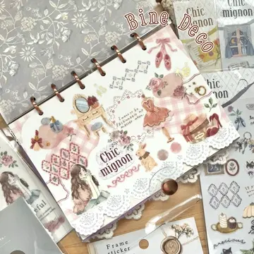 フェリーチェ ステッカー 81532 flower pink | マインドウェイブ