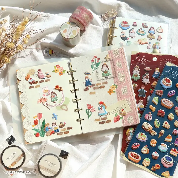 Bine A6ダイカットリフィル Lace yellow | マインドウェイブオンライン