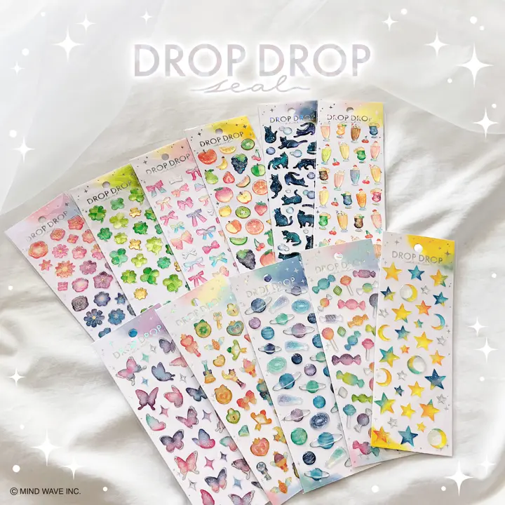 ドロップドロップシール butterfly | マインドウェイブオンラインストア