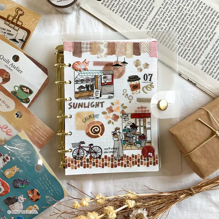 フチなしマスキングテープ ダイカット 95442 コラージュ | マインド