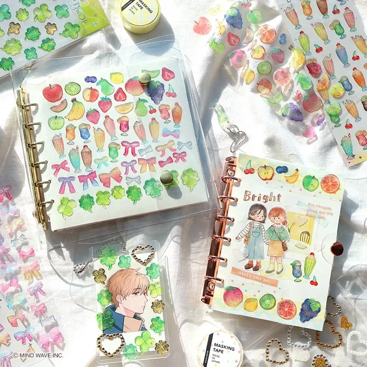 Bine A6クリアバインダー 57987 pink gold | マインドウェイブ