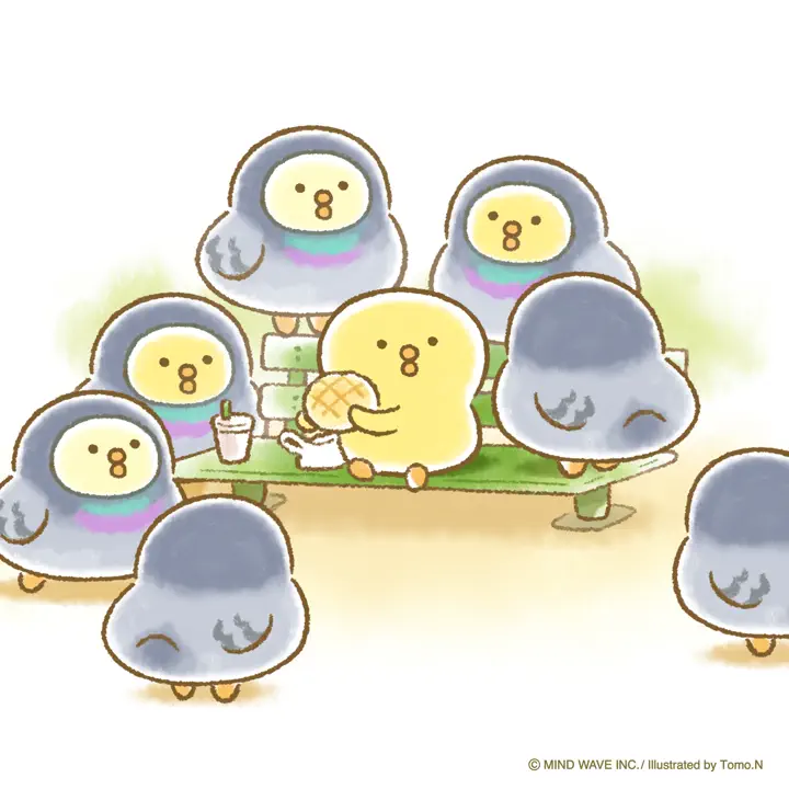 ぴよこ豆 ポーチ おやすみ | マインドウェイブオンラインストア