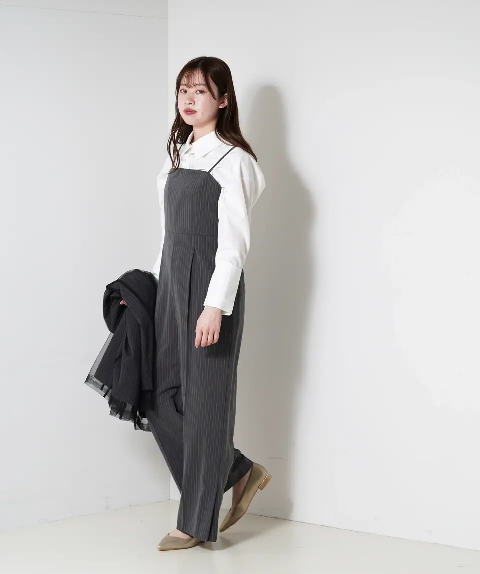 stripe layered tulle jacket | BRAND一覧,VALÉRIANE,ボレロ