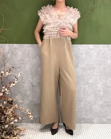 tulle vest aio dress | DRESS,PANTS DRESS | ROOM903 online