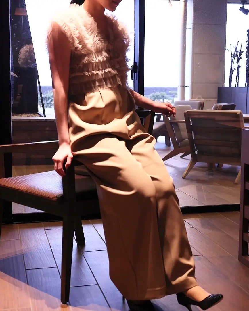 tulle vest aio dress | DRESS,PANTS DRESS | ROOM903 online