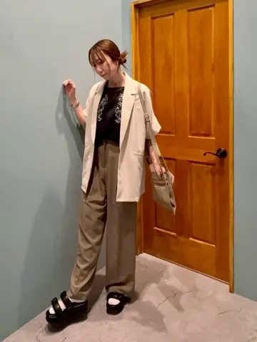 入学式　パールボタン　ノーカラー　ジャケット　room903 94569302_b.jpg?20250703115130