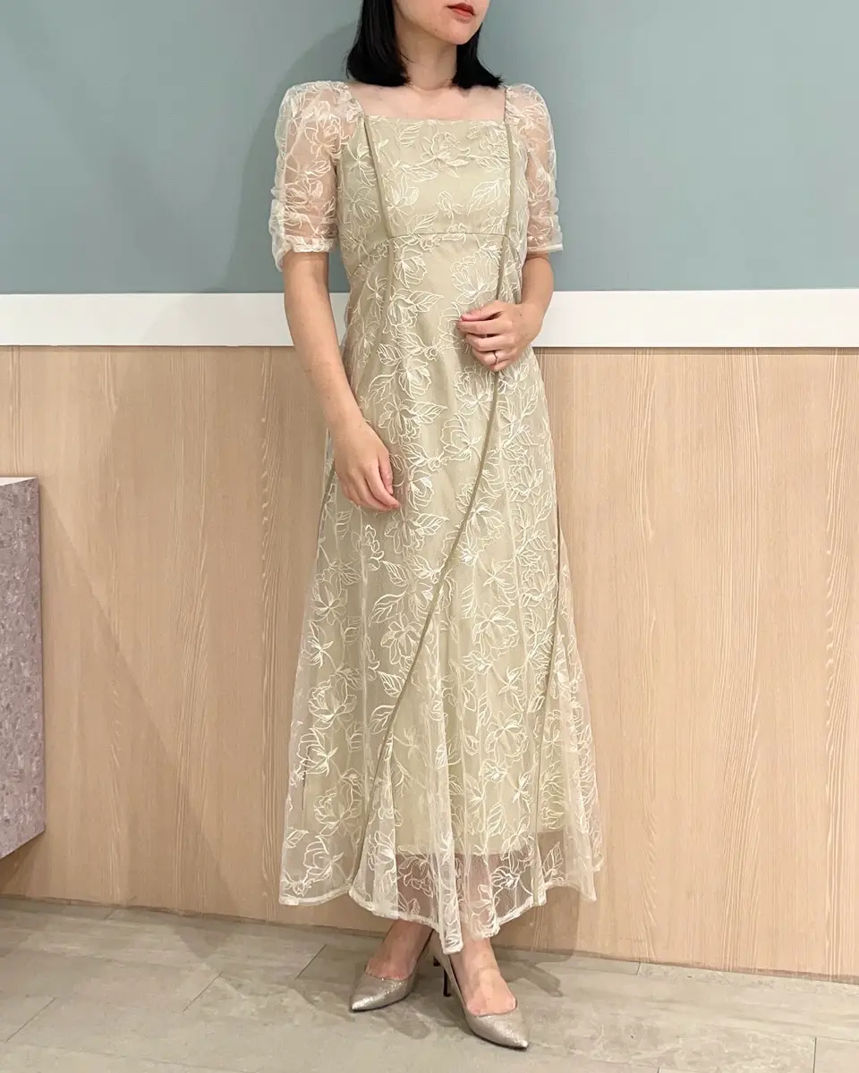 ANDRESD wave piping frare dress | DRESS,DRESS | ROOM903 online