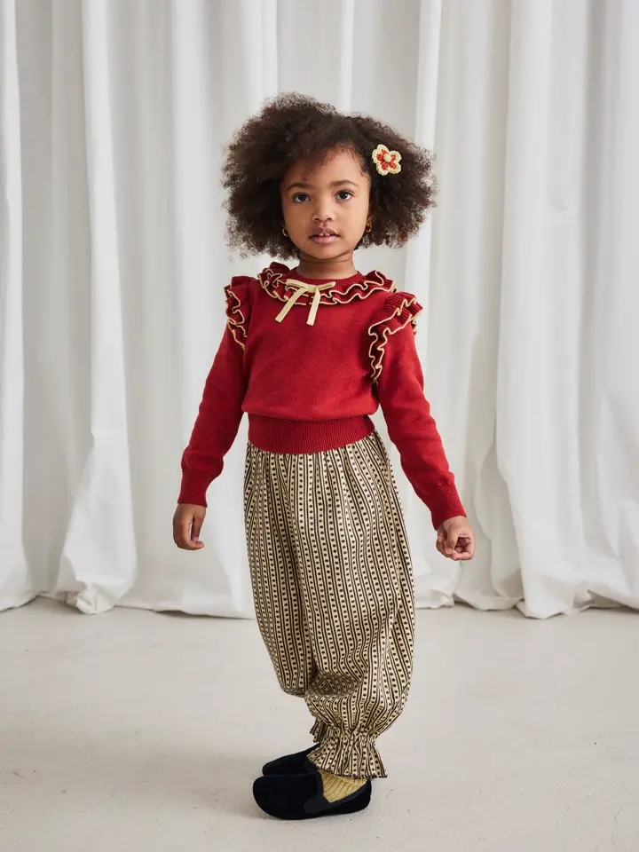 ミナペルホネン　キッズ　ブラウス 120cm ミナペルホネン キッズ ブラウス 120