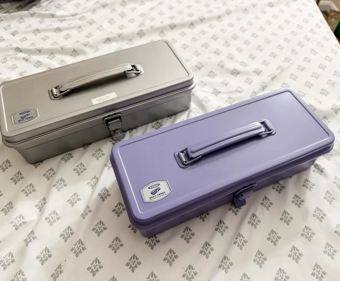 ひよ TOYO Trunk Shape Toolbox T-152 BK (Black) | 東洋スチール株式会社
