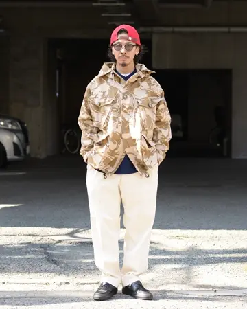 フランス軍1950～60年代 M-52 ヴィンテージチノトラウザー WAIPER フランス軍 1950～60年代 M-52 ヴィンテージ ツータック チノ