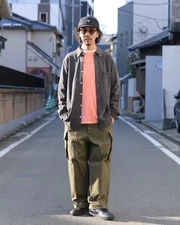 新品未使用 25FW新作 リベレイダース M-47 デニムカーゴ L 34 ブランドの新しい一面を覗かせる、リベレイダースの4thドロップ。目玉