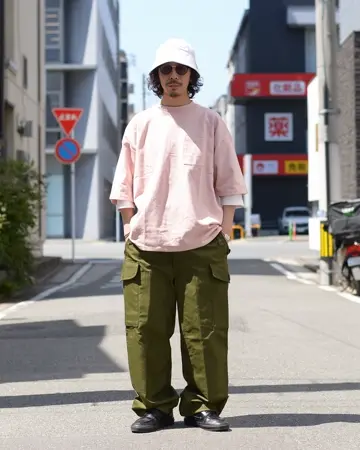 WAIPER.inc フライスTシャツ THREE-QUARTER SLEEVE【WP1115】