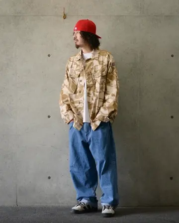 イギリス軍トロピカルコンバットジャケット サイズ180/96 DEADSTOCK】BRITISH ARMY TROPICAL COMBAT JACKET DESERT DPM