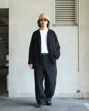 WAIPER×TOWN CRAFT TC25S006WP Rayon Open Collar Shirts