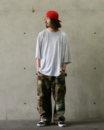 実物 新品 デッドストック 米軍 M-65フィールドカーゴパンツ ウッド