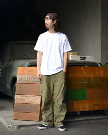 WAIPER.inc 米軍 M-65 フィールドカーゴパンツ 初期型 USED加工