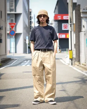 M-49 VENTILE（ベンタイル） チノトラウザー テーパード WAIPER.inc US ARMY FICTIONAL M-49 VENTILE（ベンタイル） チノ