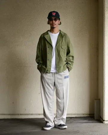 USNAオフィシャルライセンスサイドライントラックジャケットNAVYダブルジップ USNAオフィシャルライセンスサイドライントラックジャケットNAVYダブル