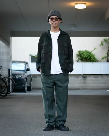 AVIREX アビレックス FATIGUE CROPPED PANTS ファティーグ