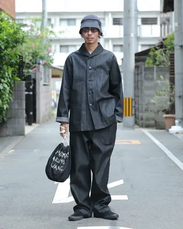 WAIPER.inc シープスキン HOODED レザージャケット 革ジャン