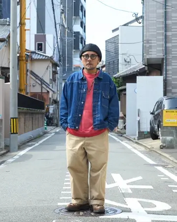 50's Wilson vintageロンT珍品レア　無地　紺✖️灰 ♦️我妻屋十周年スペシャルアイテム♦️〈アーカイブ90年代タグ