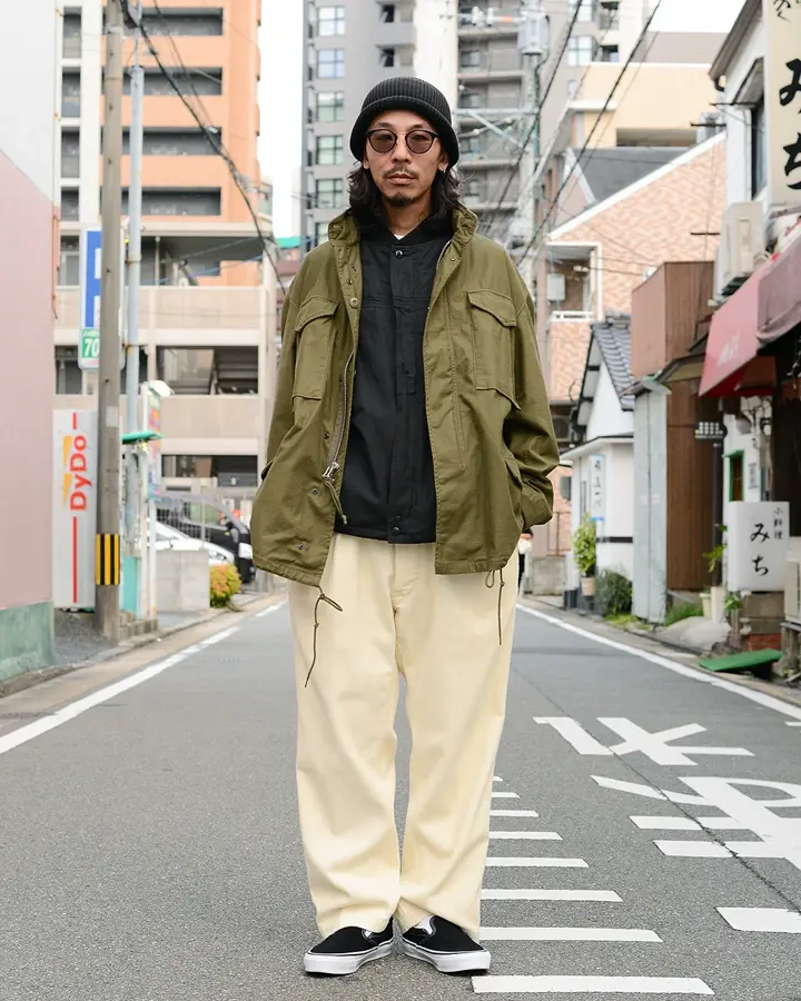 米軍 M-65 フィールドジャケット 2ndモデル GRAY LINER wiper Inc M-65