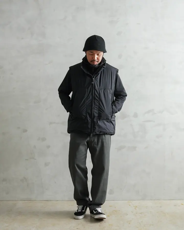 スウェーデン軍 M39 スノーカモパーカー　アノラック 後染　ブラック DEAD STOCK】SWEDISH ARMY M-39 SNOW CAMO ANORAK PARKA