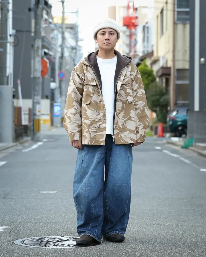 イギリス軍 WINDPROOF コンバット スモック デザートDPMカモ 軍服