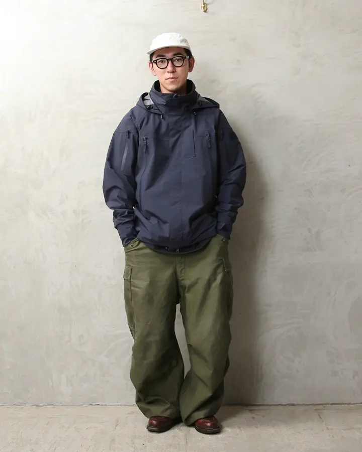 WAIPER.inc イギリス軍 ROYAL NAVY WET WEATHER パーカー PERTEX