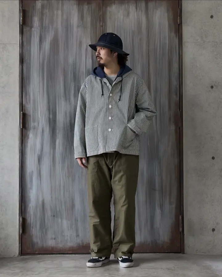 WAIPER.inc 米軍 U.S.NAVY コールドウェザー A-2 デッキパンツ【WP124